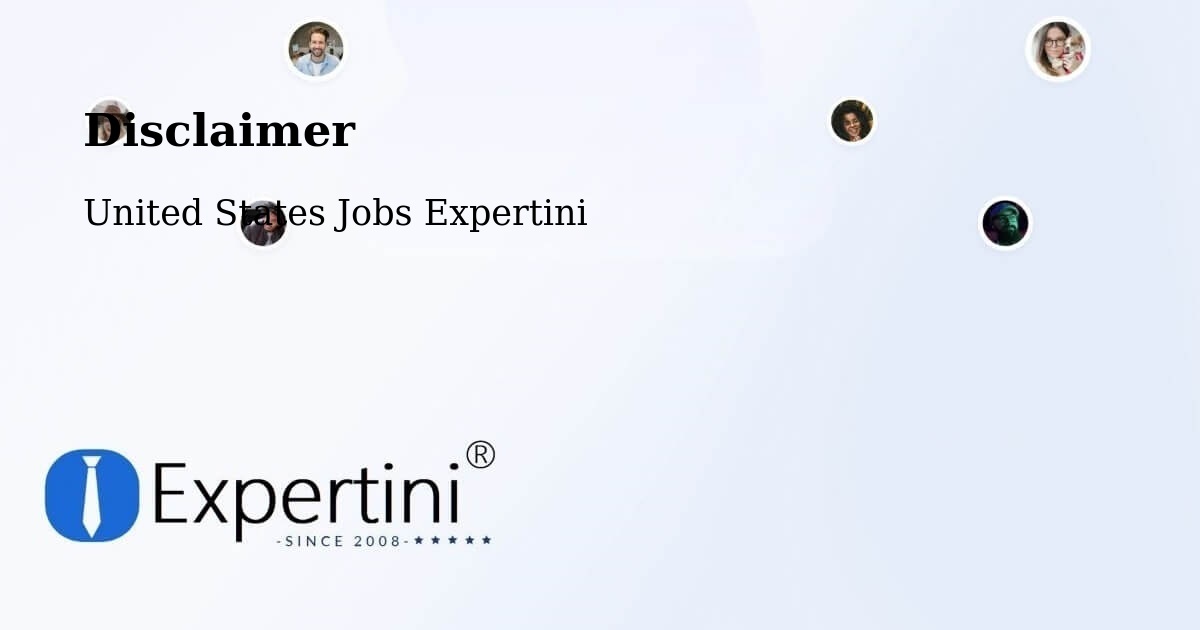 Disclaimer – Fishers - United States Jobs Expertini